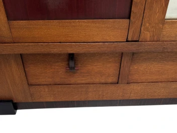 Art Deco Modernist Armoire or Wardrobe by J.J. Zijfers Amsterdam, 1920s